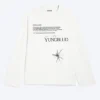 Yungblud Boxy Printed Long-Sleeved Tee – Off-White