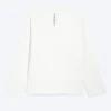 Yungblud Boxy Printed Long-Sleeved Tee – Off-White