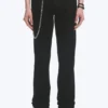 Yungblud Low Rise Slim Straight Leg Jeans – Black