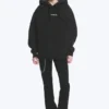 Yungblud Printed Oversized Hoodie – Off-Black