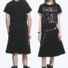 Yungblud Printed Ringer Tee – Off-Black
