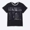 Yungblud Printed Ringer Tee – Off-Black