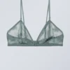 Zelda Lace Bralette – Dusty Turquoise