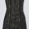 Zip Tube Dress – Black
